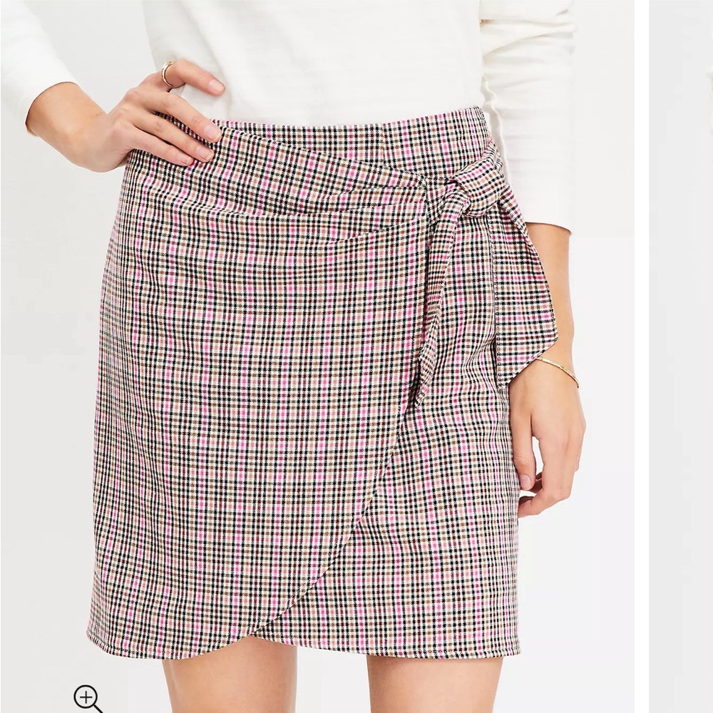Short Plaid Skirt